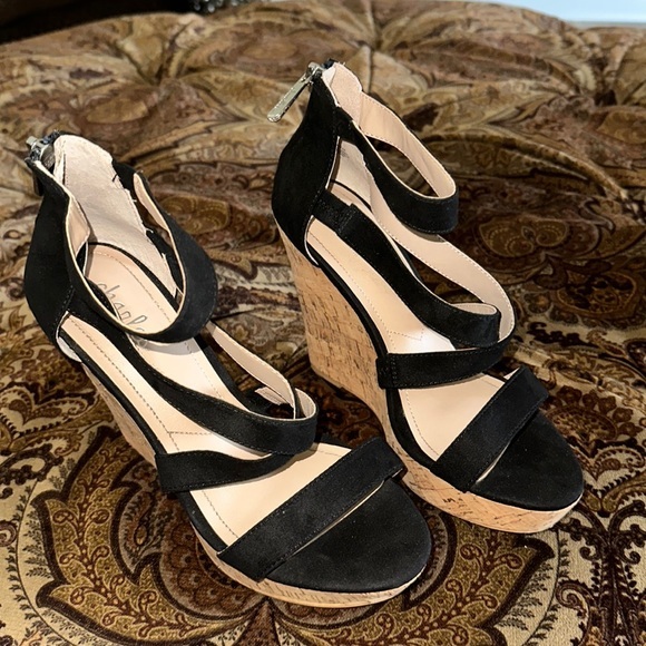 CHARLES by Charles David cork wedge - Picture 1 of 6